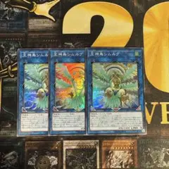 遊戯王　王神鳥シムルグ　3枚　スーパーレア
