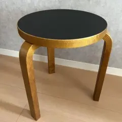 artek スツール60 ハニーステイン ブラック