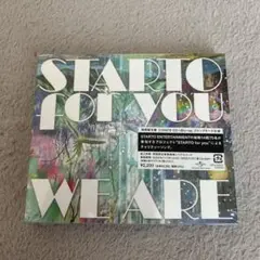 START for you / WE ARE 2枚組CD・Blu-ray