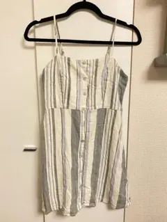 FOREVER 21 ストライプ キャミワンピース S