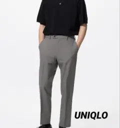 UNIQLO 感動パンツグレー スラックス⭐︎未使用