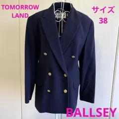 BALLSEY ウール ジャケット ネイビー 金ボタン 紺ブレ サイズ38