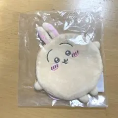 ちいかわくじ　もちっとふわっとコレクション　D賞まんまるポーチ　うさぎ