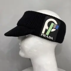 【関税込＆追跡】PRADA レザーバイザーハット Prada レザー バケットハット | ブラウン | FARFETCH JP