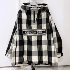 Christian Dior - 美品 Christian Dior クリスチャンディオール タータンチェック柄 プルオーバー アノラックパーカー 957C03A2858 XSサイズ マルチカラー レディース 古着 中古 USED Christian Dior クリスチャンディオール アノラックパーカー