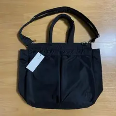 sacai PORTER Pocket Tote Large BLACK