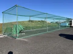 野球　バッティング　ゲージ　ケージ　ネット 防球　単管　クランプ