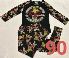 ヒステリックミニ　セットアップ　長袖　長ズボン　子供服