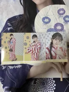 乃木坂46 川﨑さくら　生写真　浴衣2022 3種コンプ