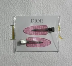 dior ノベルティ　ヘアクリップ