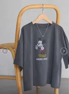 《新品》LAVEANGE ミッキーマウス プリント Tシャツ