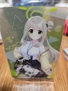 ブルーアーカイブ ウエハース1 メタリックプラカード ノノミ まとめ買い割引有り