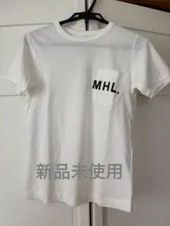 【新品未使用】MHL. ホワイト 半袖Tシャツ S