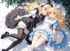 b512 美少女 かわいい イラスト 下着 コスプレ セクシー A4ポスター