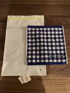 BLAMINK チェック柄タオルハンカチ
