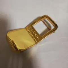 203 グッチ GUCCI ベルト バックル ヴィンテージ ゴールド ロゴ