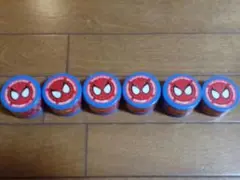スパイダーマンフィギュアストラップ6個セット