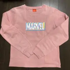 MARVEL ピンク トレーナー 160