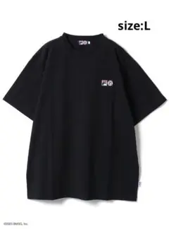 【FILAｘBE:FIRST 】ロゴワッペンTシャツ[ar085]
