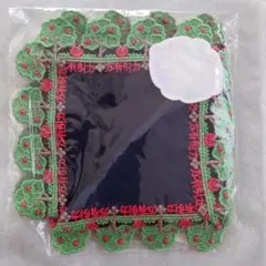 新品未開封！近沢レース　ハンカチ　万有引力　りんご