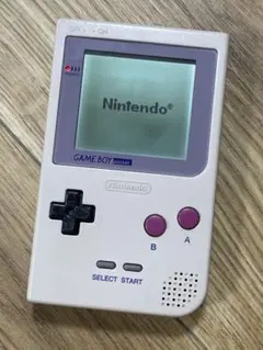 ゲームボーイポケット 本体 グレイ