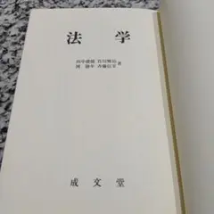 法学 田中穂積　竹川雅治　岡勝年　斉藤信宰 絶版希少　成分堂　昭和　参考書　資料