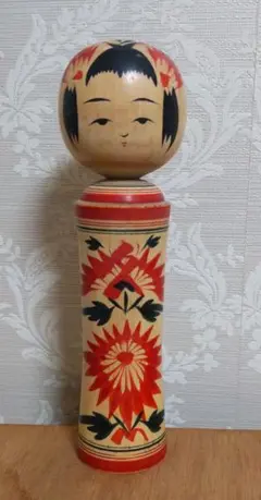 伝統こけし 銘入り 大沼秀則
