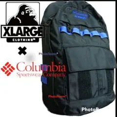 ☆状態良好☆Columbia × XLARGE コラボリュック 黒 アウトドア