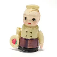 184C 1950年代 オキュパイド チェリーコック人形 ゼンマイ セルロイド 184C 1950年代 オキュパイド チェリーコック人形 ゼンマイ