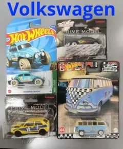 Hot Wheels 4台セット Volkswagen