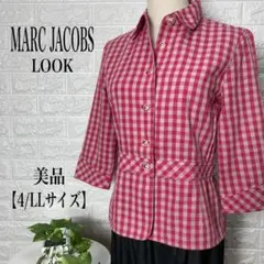 マークジェイコブス/トップス・ギンガムチェックシャツ【4/LLサイズ】★美品★