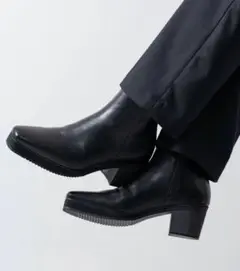 【CLEL】High Sole Design Heel Boots Lサイズ