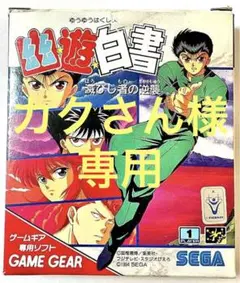 ❤️美品❤️箱・説明書あり❤️幽遊白書☆SEGA☆ゲームギア☆白熱バトルゲーム☆