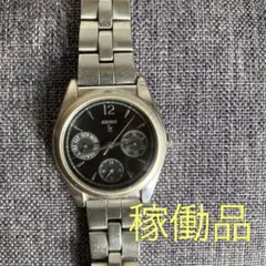 電池交換済み 稼働品 SEIKO レディース腕時計