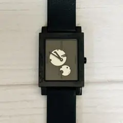 【美品】ノーマンデー　nomoday 腕時計　スクエア　ブラック文字盤裏シール付