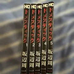 坂辺周一　ドメスティック 1-5全巻セット