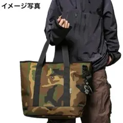 迷彩トートバッグ ショルダーストラップ付き