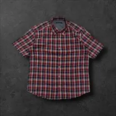 KANGOL チェック柄 半袖シャツ カジュアル アメカジ ストリート 夏