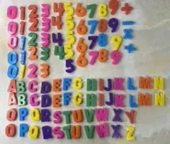 アルファベット 数字 マグネット