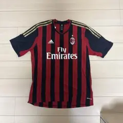 13-14 ACミラン バロテッリ ユニフォーム M adidas ACミラン 13/14 UCL ユニフォーム ホーム 長袖 レプリカ