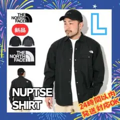 100％安全保障！新品タグ付✳️ヌプシシャツ L NR12552 黒ノースフェイス