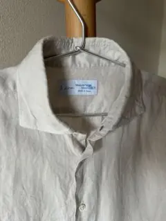 【美品】 鎌倉シャツ リネンシャツ39 グレージュっぽいお色