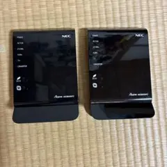NEC Aterm WG1800HP2 無線LANルーター　2台セット