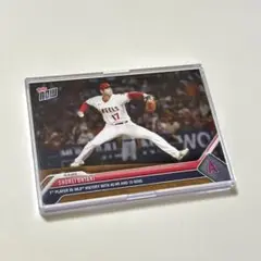 topps now 大谷翔平 カード 10勝 40本塁打 二刀流