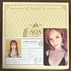 AOA Angel‘s Knock Excuse Me アルバム　CD トレカ