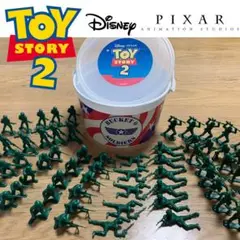 未開封　トイストーリー　BUCKET O SOLDIERS　グリーンアーミーメン Disney TOY STORY トイストーリー グリーンアーミーメン セット