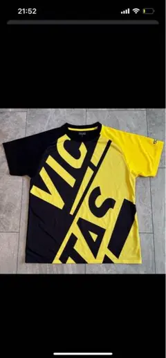 卓球　VICTAS Tシャツ　L