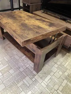 宮城県　美品VECELO 昇降式ローテーブル