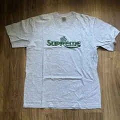 supreme crown tee heather grey M