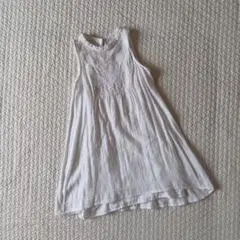オールドネイビー　タンクワンピース　刺繍ワンピ　キッズ120